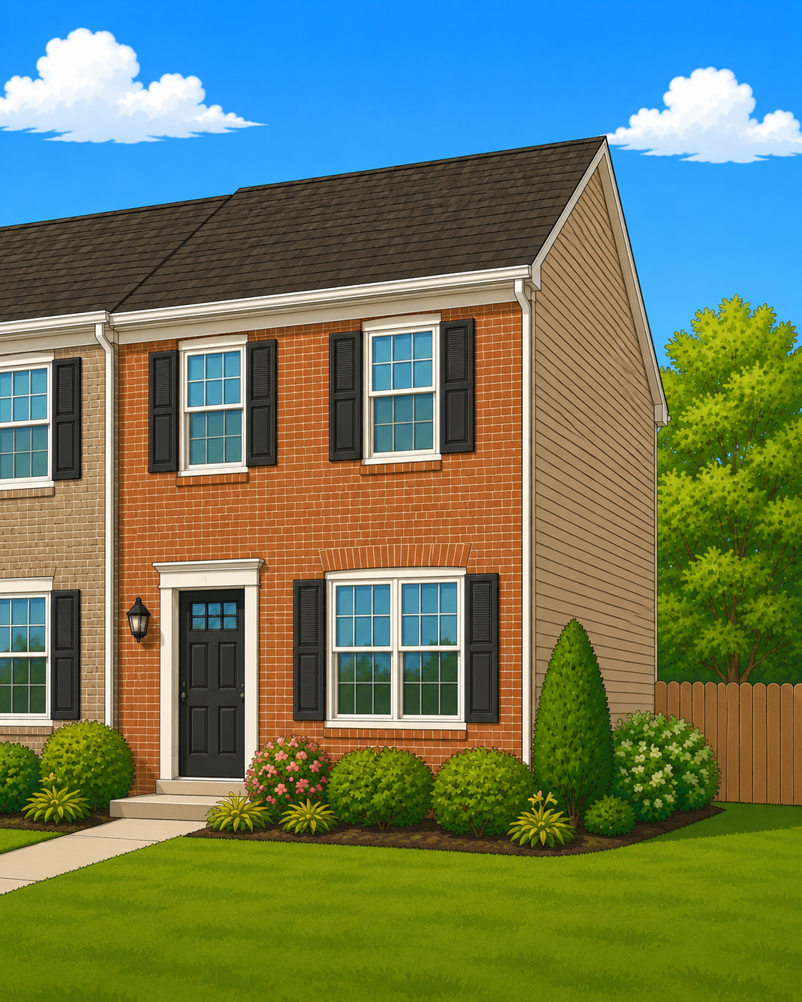 2-story townhome